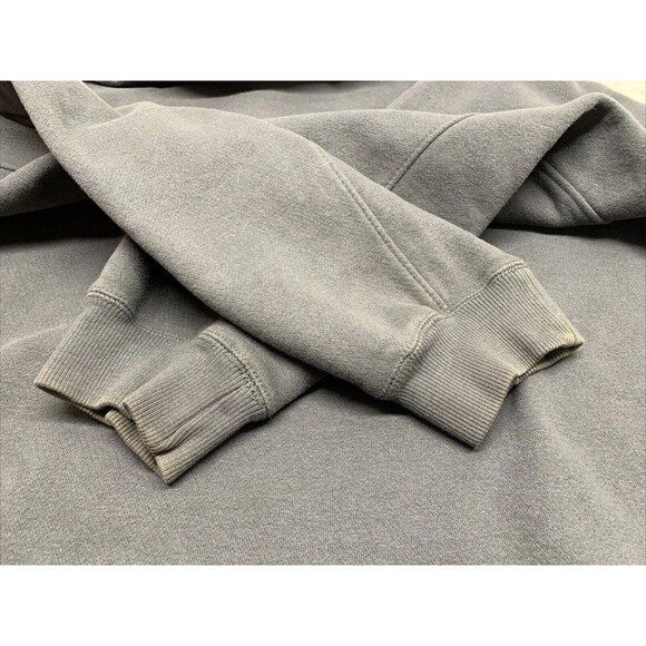 Columbia Men's 1/4-Zip Pullover Gray Size Large Arm Pocket Pre-owned - Picture 16 of 16